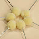 100pcs Leather Craft Wool Leather Dye Dauber & Finish Applicator Kit Tool DIY qw