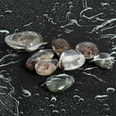 Natural Ghost Phantom Quartz Crystal Gems Specimen Healing Pendant T