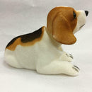 Dog Bobbing Nodding Head Bobblehead For Vehicle Automobile White Ornament G S1I4