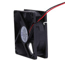8025S 24V Brushless DC 7 Blade 2 Wires Cooling Fan 80x80x25mm