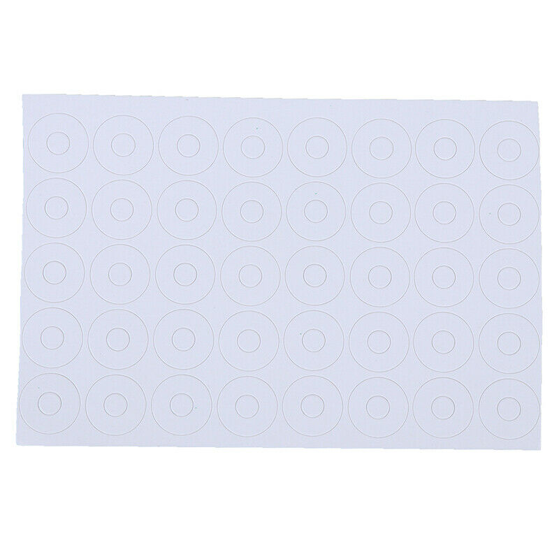 100Pcs White 18650 High Temperature Resistance Hollow Head Insulation  Ew