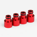 8pcs Aluminum Alloy Fuel Injector Adapters For  Acura RDX