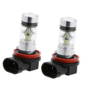 2pcs Blue H11 H8 100W Auto Car Head Light Lamp LED Bulbs Quick Response