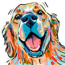 5D Diamond Painting Beauty Colored Dog Diamond Embroidery Full Portrait Dia Z9O1