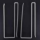 2pcs Paper Towel Holder Dispenser Under Cabinet Paper Roll Holder Rack with G9M1
