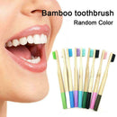 Eco-friendly Bamboo Toothbrush Oral Care Ecological Biodegradable Round han S6R2