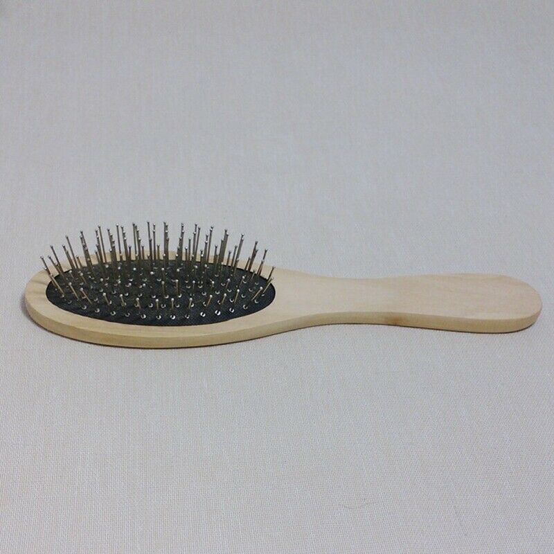 Wooden Hair Paddle Brush Comb Head Massage H3M5