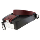 LED Head Lamp Visor Jeweler Magnifier Lighting Magnifying Glass Loupes-He.AU