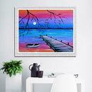 5D DIY Full Drill Diamond Painting Scenery Cross Stitch Mosaic Kits (W463)