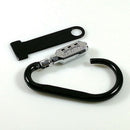 Black Metal Motorcycle Helmet Combination Code Lock + T-Bar Rubber Anti-theft