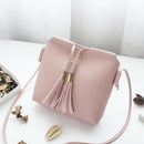 Fringe Tassel Bag Small Bags for Women PU Leather Women Shoulder Messenger BV9Y2