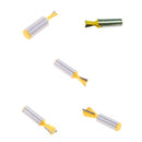 5 piece 1/2" Shank Dovetail Router Bit Carbide Tip Cutter Woodworking Trim