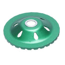 1Pc 4 Inch Concrete Diamond Wheel Green Diy Grinding Disc For Cutting Marbl