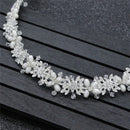 Luxury Crystal Bridal Hair Pearls Wedding Hair Jewelry Accessories Headpiece ^