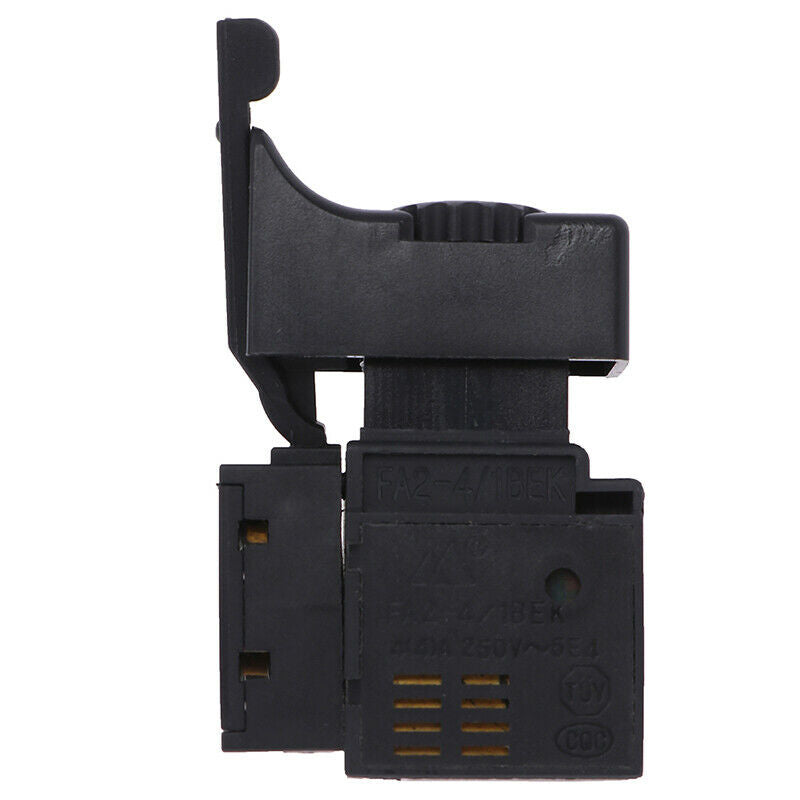 FA2-6/1BEK Black 6A 250V Electric Drill Speed Control Trigger Button Swi.AU