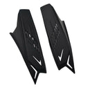 2pcs Black Unisex Mohawk  Horns Accessories Racing Dirtbike With Tapes