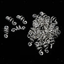 30pcs Adjustable Dreadlock Hair Beads Hair Braid Pins Rings Cuff Tube Clips Hair