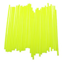 36 Pieces Universal Motocross Wheel Rim Spoke Wraps Skins Cover Light Yellow