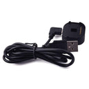 USB Power Charger Cable Cord for Microsoft Band 2 Smart Wristband Black