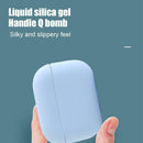 Bluetooth Headset Cover Silicone Full Body Protector Box Frame for Airpods Pro/3