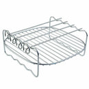 Air fryer Rack Fits all 3.7QT 5.8QT Multi-purpose Double Layer Rack with Sk L6G7