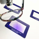 Anti-UV Test Card Sunglasses Lenses Anti-Radiation Glasses Violet Test HOT H1O0