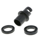 Premium Air Pump Hose Valve Adapter For Kayak Inflatable Boat/Raft In Black