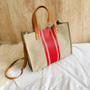 Canvas Women Shoulder Crossbody Bag Shopping Large Capacity Handbag (2)