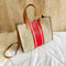 Canvas Women Shoulder Crossbody Bag Shopping Large Capacity Handbag (2)