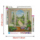 5D DIY Full Drill Diamond Painting Scenery Cross Stitch Mosaic Kits (W469)