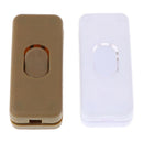 In-line ON/OFF Rocker Switch TableDesk Bed Light Lamp Midway Push Buttons Swi JR