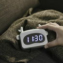 Led Digital Kids Alarm Clock Cute Calendars Temperature Acoustic Control Se G9K8