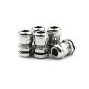 New 5Pcs M12 Stainless Steel Waterproof Gland For 3-8mm Cables  ME