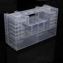 Portable Hard Plastic AA/AAA C Battery Healthy Case Storage Box Holder Organiser