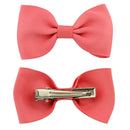 20 Pcs Baby Girls Toddler Hair Ribbon Bows Alligator Hair Clips Bow Hairpins MO