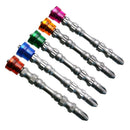 5pcs PH2 Magnetic Screwdriver Anti Slip S2 Steel Electric Screw Driver Bits