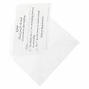 50pcs wedding banquet RSVP reply card with envelope X1Y9
