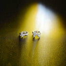 Butterfly Earrings Women's Fashion Diamond Earrings Gifts Jewelry Weeding E2F0