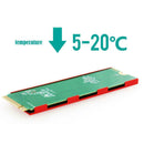 M.2 NGFF/NVMe SSD Cooler Heatsink Aluminum Alloy HDD Thermal Cooling Pad