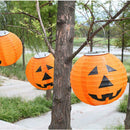 Halloween LED Solar Pumpkin Lantern DIY Portable Wire Hanging Home Decor