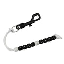 Portable Golf Deluxe Bead Golf Score/Stroke Counter Black/White Beads Bracelet