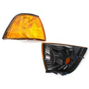 2Pcs Yellow Amber Indicator Lamp Corner Light Lens Side Corner Signal Light A7I6