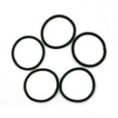 40X Black Elastic Rope Ring Hairband Women Girls Hair Band Tie Ponytail HolderES