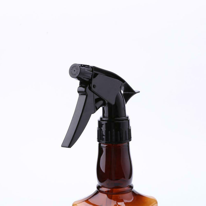 500mL Hairdressing Spray Bottle Refillable Mist Bottles Salon Tools (Brown) A