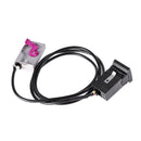 Car Aux-in RNS-E Navigation AUX Button Audio Adapter Kit 32Pin Plug for Audi New