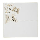 50pcs Butterfly Paper Place Card Holder Name Cards Table Number for Wedding