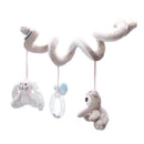 Highdas Baby Music Bed Hanging & Cribs Buggy Decorations With Rabbit Bear A