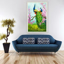 DIY Diamond Painting Peafowl Cross Stitch Embroidery Mosaic Kit Home Decor