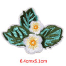 8PCS/Set Embroidered Iron On Sew On Patches Badge Jeans Fabric Applique Craft_3C