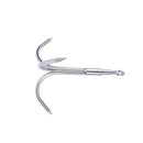 3-Claw Stainless Steel Outdoor Grappling Hook Climbing Claw 15x13.5x7cm BX